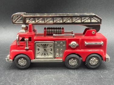 Timex Fire Truck Clock