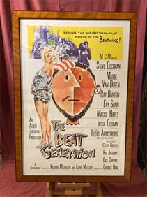 Original 1959 The Beat Generation Movie Poster