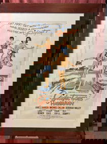 Original 1961 Gidget Goes Hawaiian Movie Poster