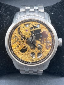 INVICTA SKELETON MANUAL WIND UP 18K GOLD