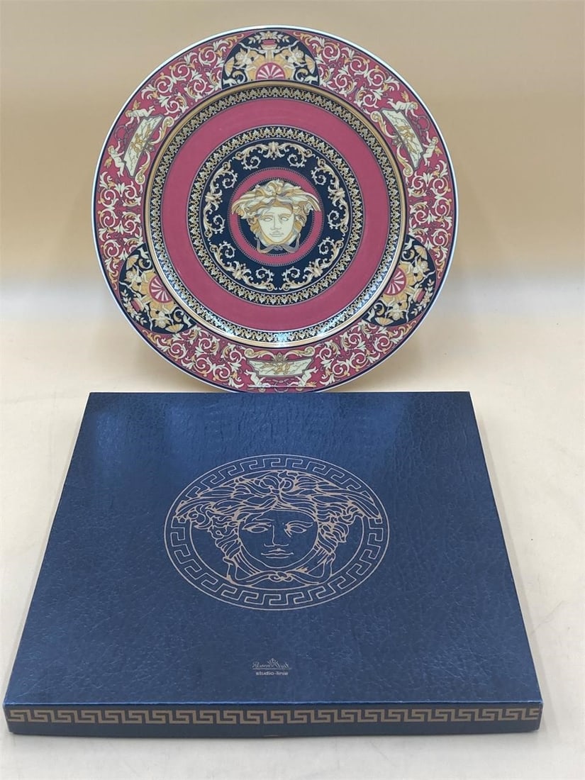 12" Versace Rosenthal Ikarus Medusa Plate (1 of 8)