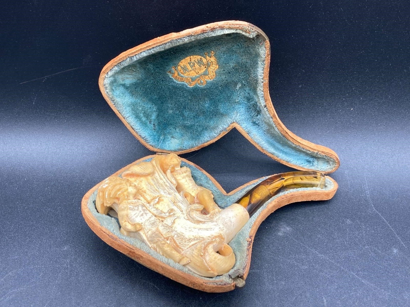 Antique N.P.W. Meerschaum Pipe (1 of 9)