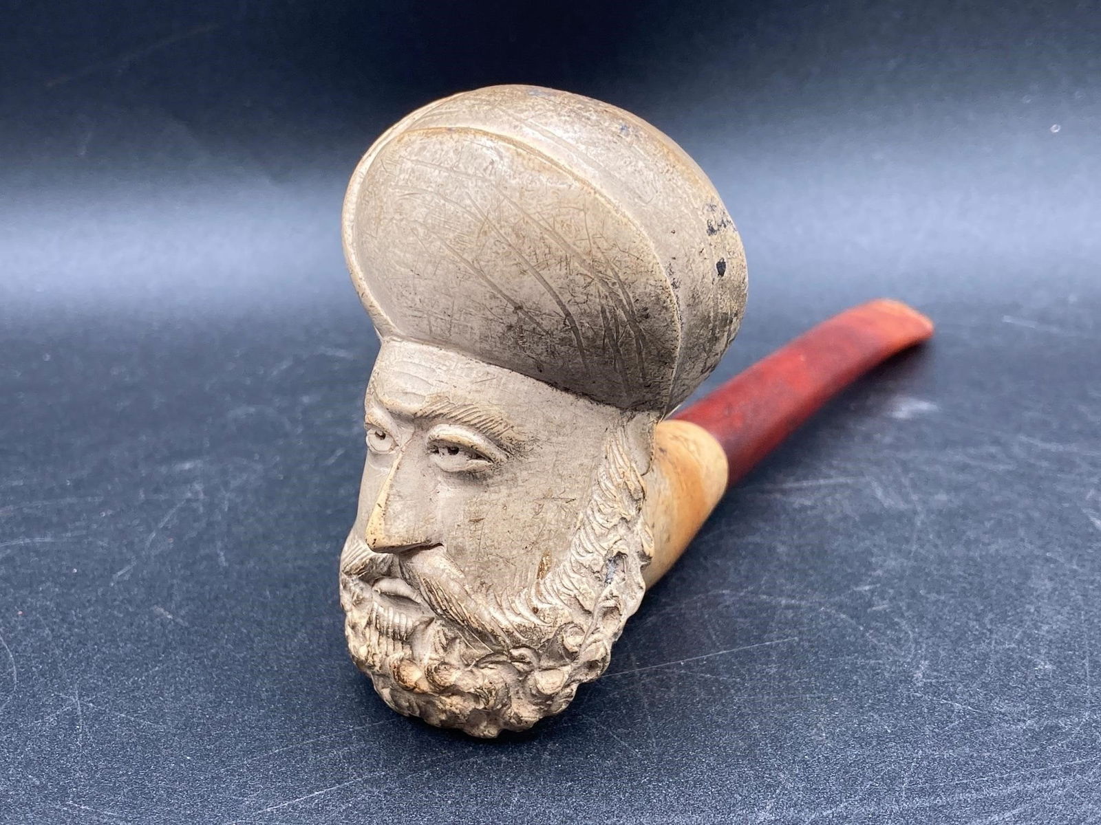 Vintage Meerschaum Sultan Figural Pipe (1 of 6)