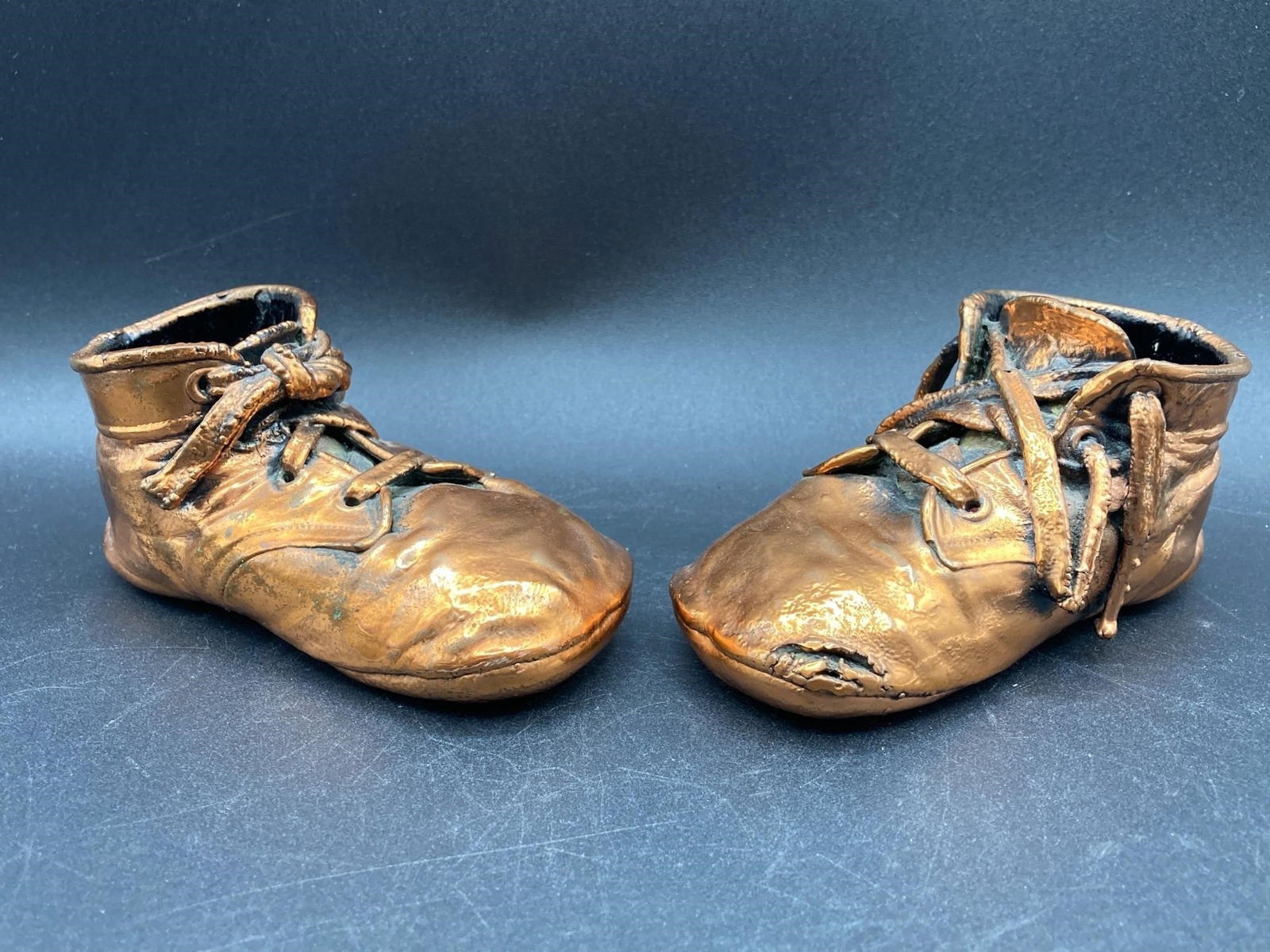 MCM Copper Plates Baby Shoes (1 of 6)