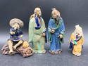 Vintage Chinese Mudmen Figures