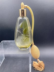 Cristal D'Aques Lead Crystal Bulb Perfume Bottle