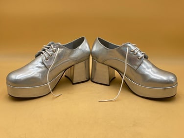 Vintage Women's Heeled Platform Shoes