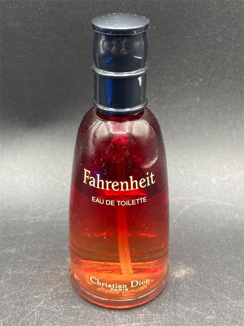 Fahrenheit By Christian Dior 50ml Cologne 2/3 Full (1 of 3)