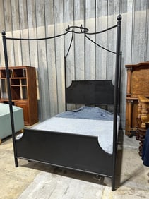 Magnolia Home Cathedral Iron Canopy Queen Bed