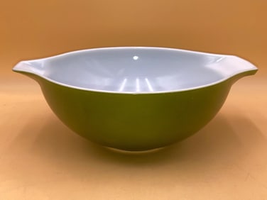 Vintage Pyrex Olive Green 4qt Bowl #444