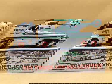 2006 Hess Truck & Helicopter Toy