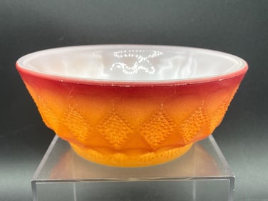 Fire King Kimberly Orange Bowl