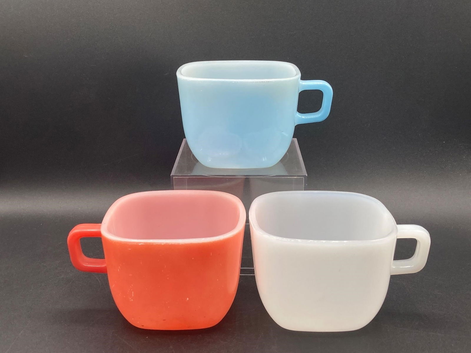 Vintage MCM Glasbake Coffee Mugs (1 of 8)