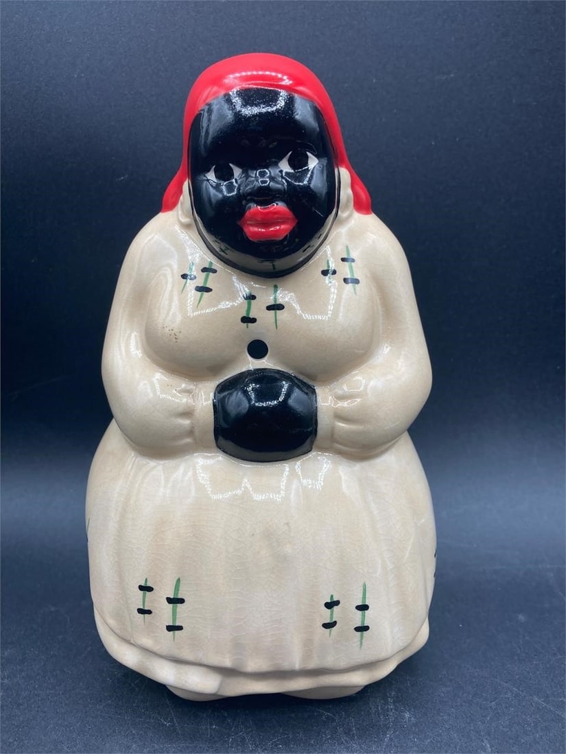 McCoy Pottery Black Americana String Holder (1 of 7)