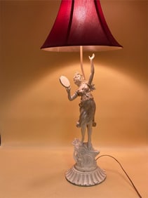 MCM Baroque Figural Lamp