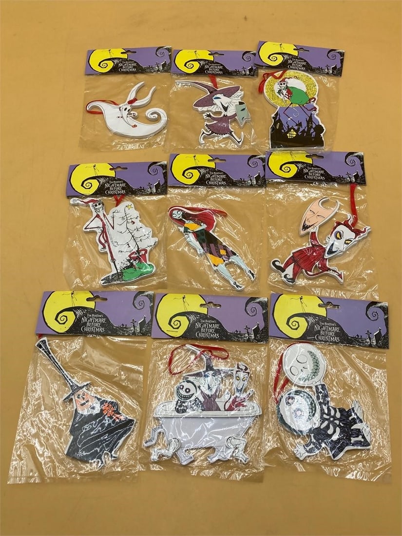 Nightmare Before Christmas Ornament Set (1 of 10)