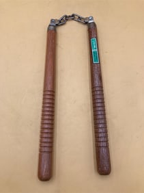 Valor Wooden Nunchaku Sticks