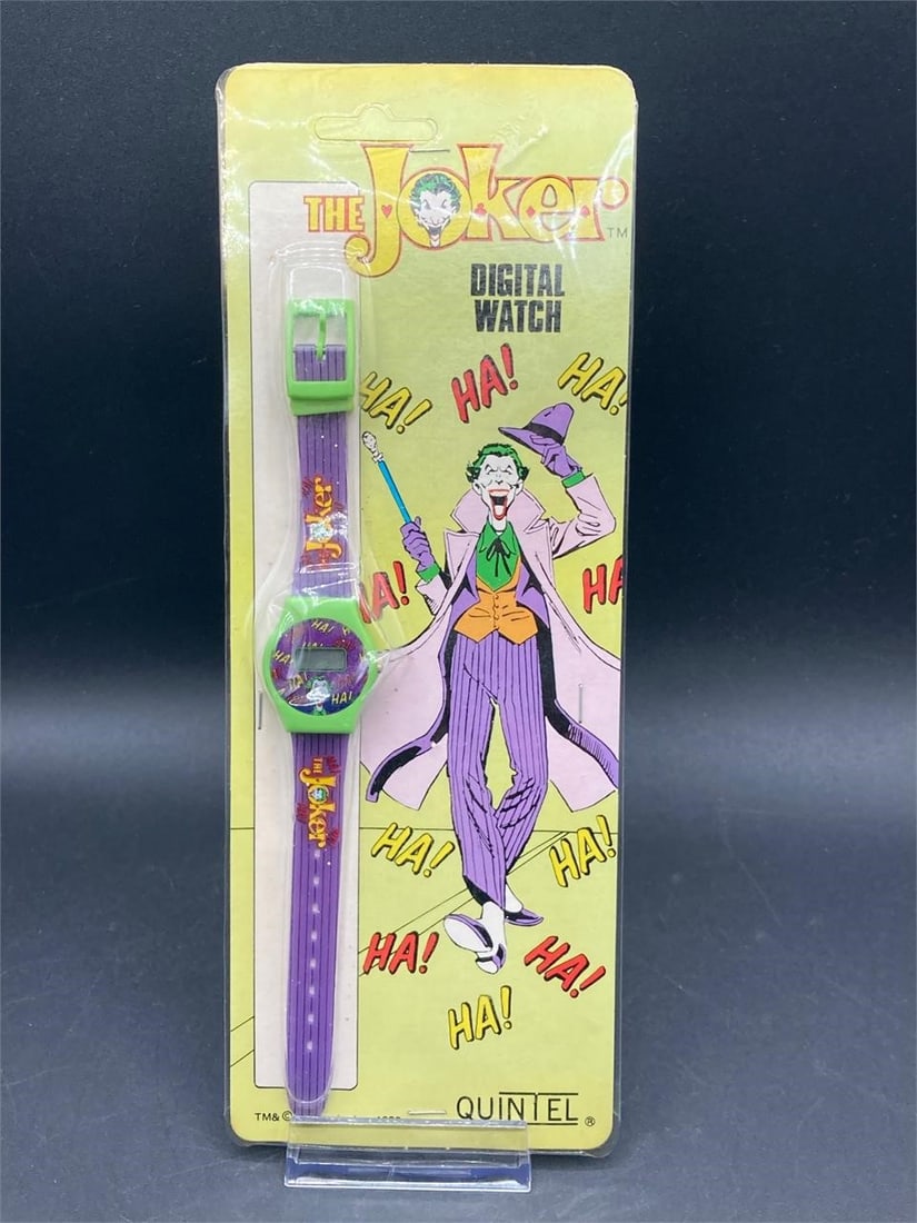 Vintage Quintel DC Comics The Joker Watch (1 of 5)