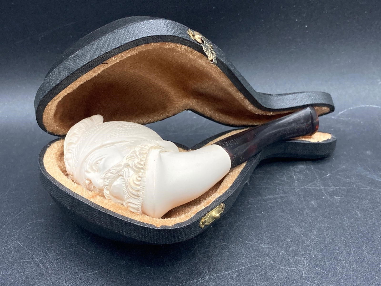 Meerschaum Sultan Figural Tobacco Pipe (1 of 6)