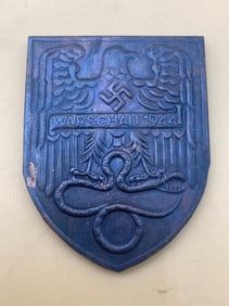 German WWII 1944 Warsaw Battle Arm Shield