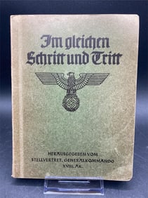 German WWII NSDAP Soldier Song Book