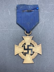Germany Third Reich 40 Years Of Service Cross