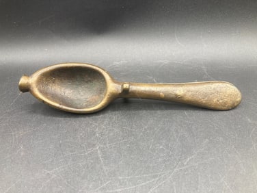 18th Century German Bronze Spoon Mold