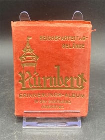 Antique German Berlin Olympics Photo Booklet