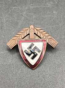 German WWII National Labor Corps Badge