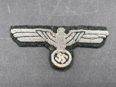 WWII German Army Officer Eagle Breast Patch