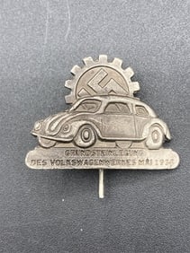 1938 German Volkswagen Groundlaying Badge
