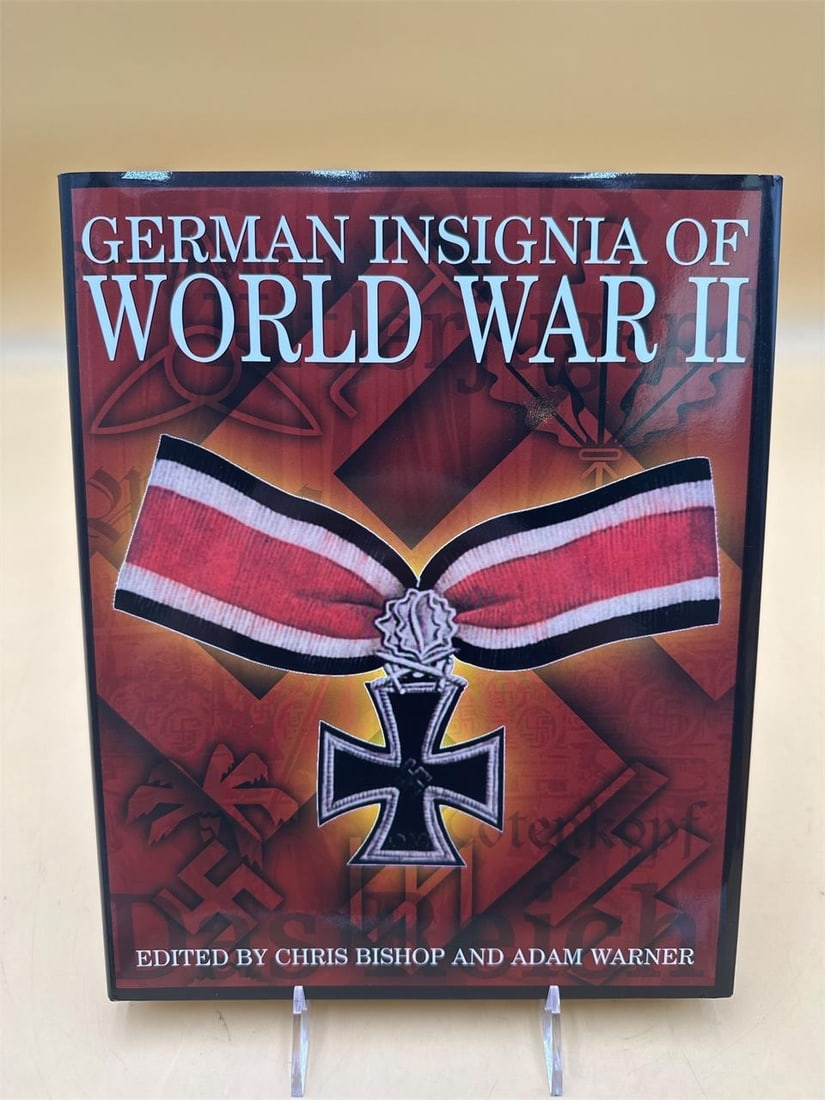 German Insignia of World War II Book: Coffee table book, published in 2002.H 11.5" W 9.25" L .75" inches