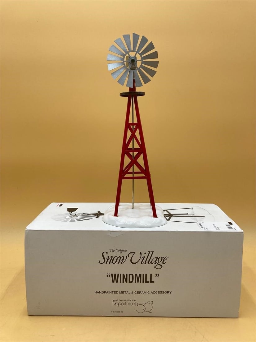 Department 56 Snow Village Windmill (1 of 7)