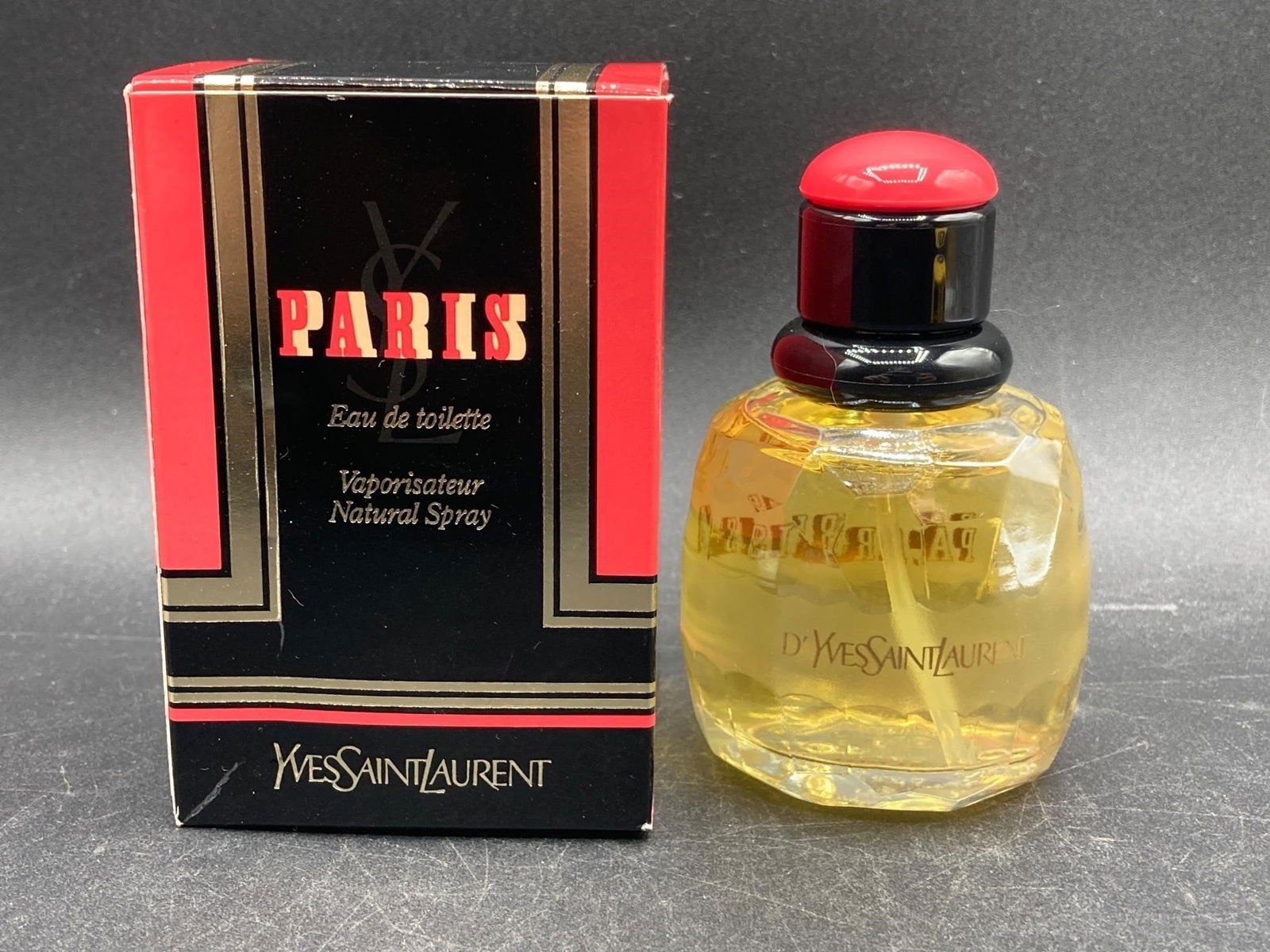 YSL Paris 50ml perfume by Yves Saint Laurent, new in box. Made in France.Measurements: 3" W, 3" L, (1 of 4)