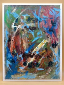 18x24" "Noisy Cicadas" Painting By A. Muse