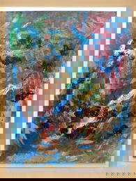 18x24" "Noisy Cicadas" Painting By A. Muse