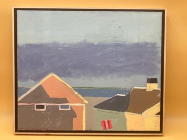 Mitchell Johnson 18x22" "Kalmar Sunrise" Painting