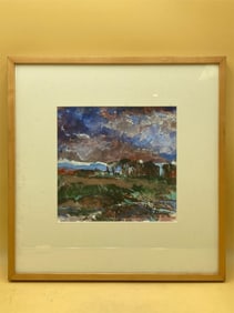 Original Paul Zimmerman "Comes The Night" Painting