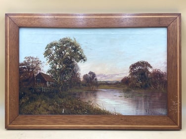 Original 12x20" Francis E. Jamieson Painting