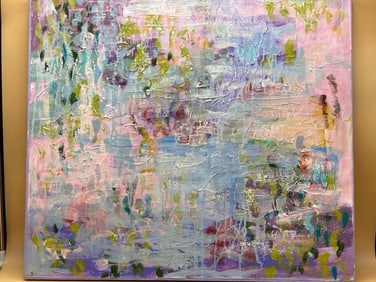 Anastasiya Akulova "Pond" Original Painting