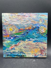 Nancy Van Ness Original 8x8" Painting