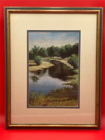 Original Jane Jennings 8x10" Spruce Creek Painting