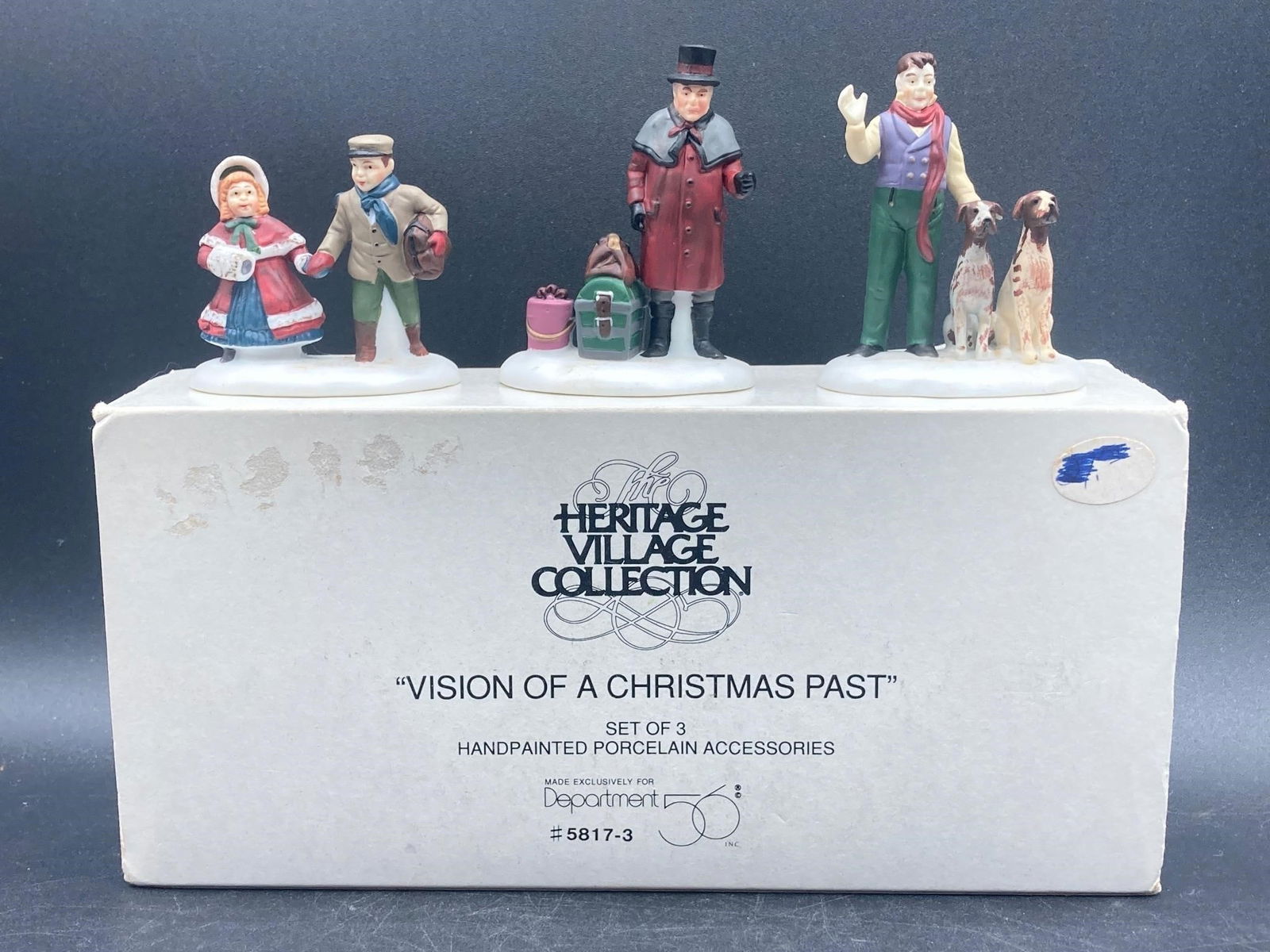 Department 56 Vision Of A Christmas Past Figures (1 of 6)