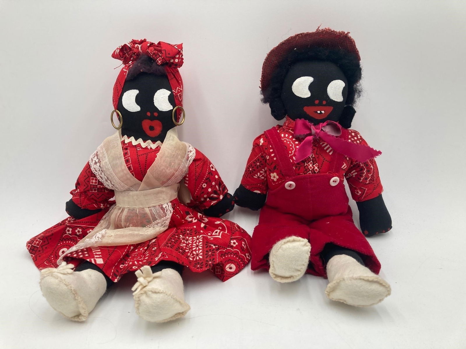 Vintage Black Americana Rag Dolls (1 of 9)