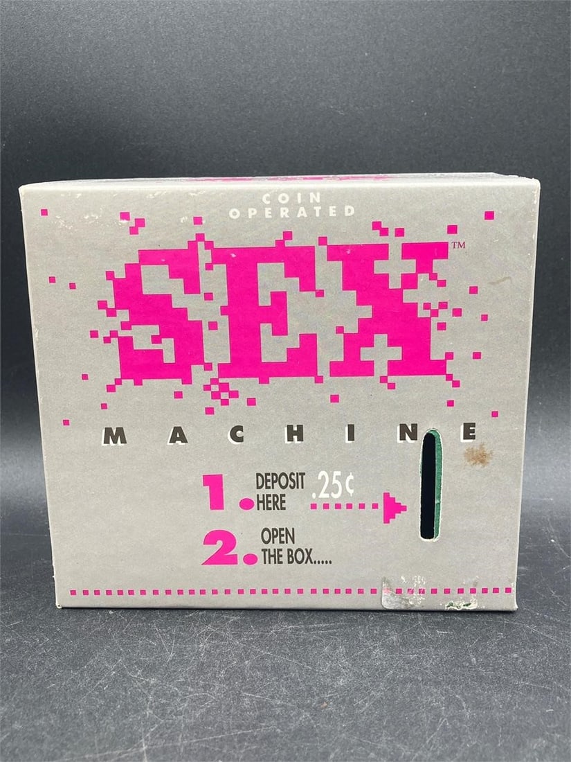 Coin Operated Sex Machine Novelty Toy (1 of 4)