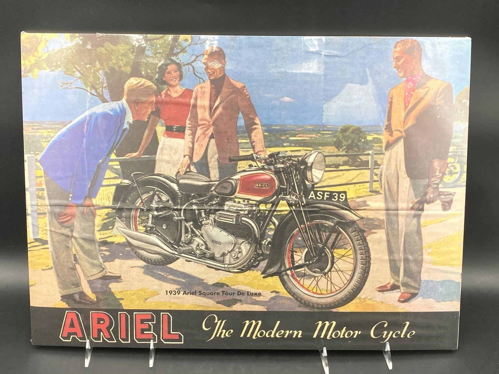 Rare 1939 Ariel Motorcycle Sales Ad (1 of 8)