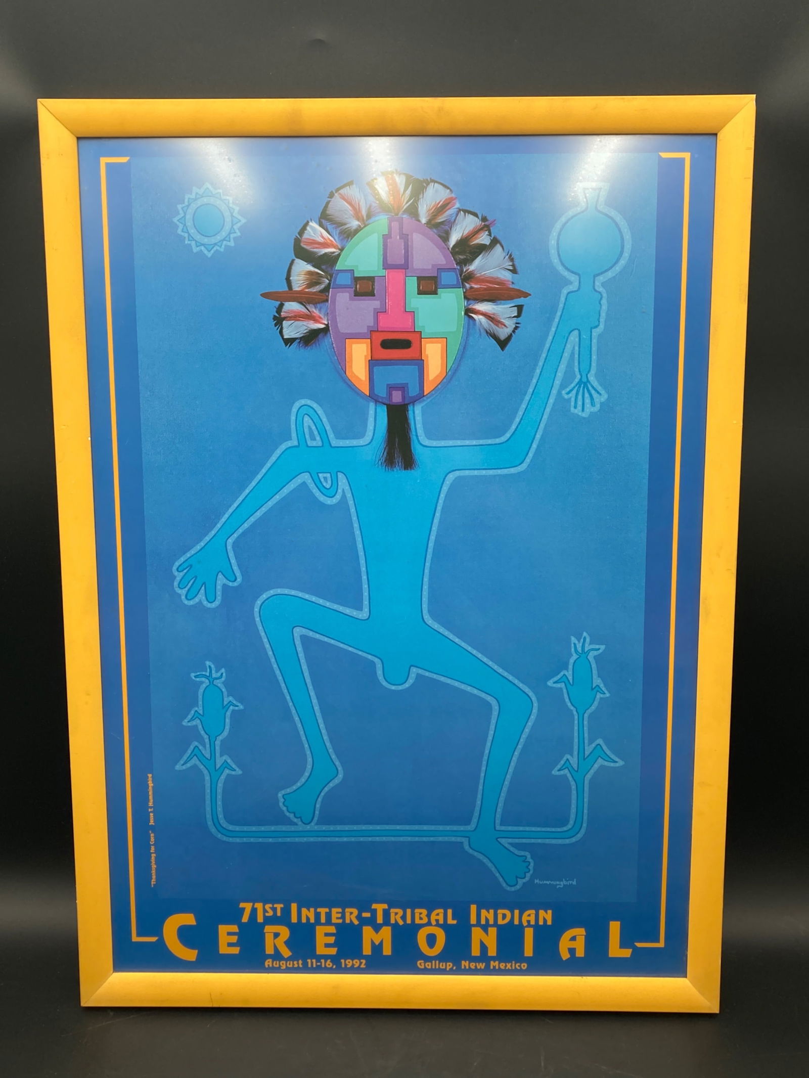 23"x30" 1992 71st Inter-Tribal Indian Ceremonial Poster (1 of 7)