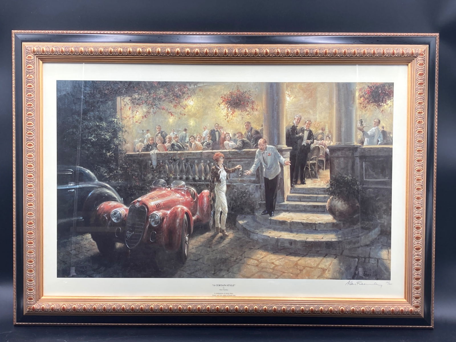Signed ‘A Certain Style' by Alan Fearnley Print (1 of 9)