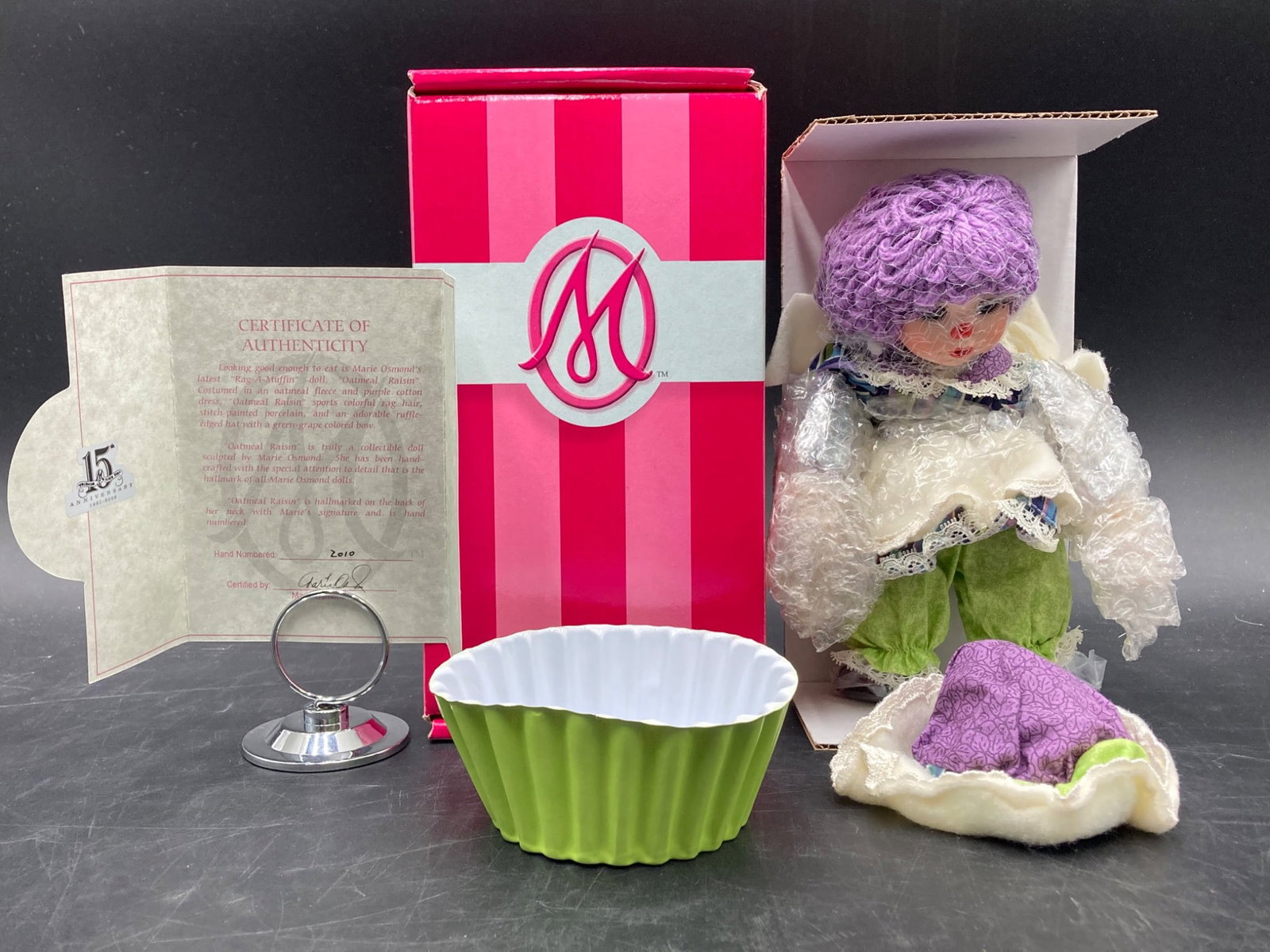 Marie Osmond Rag-a-Muffin Oatmeal Raisin Doll (1 of 9)