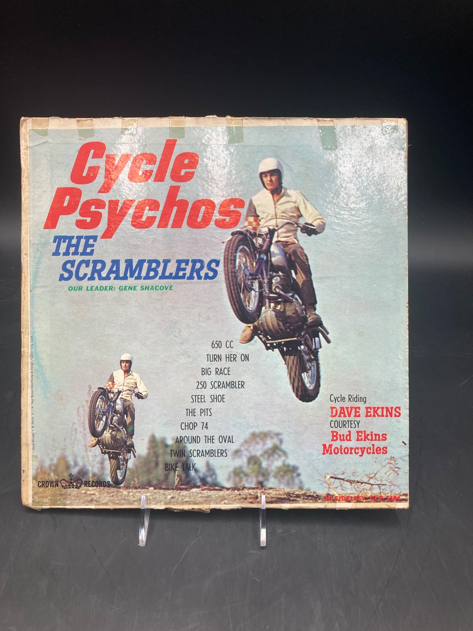 Cycle Psychos The Scramblers Vinyl Album (1 of 6)
